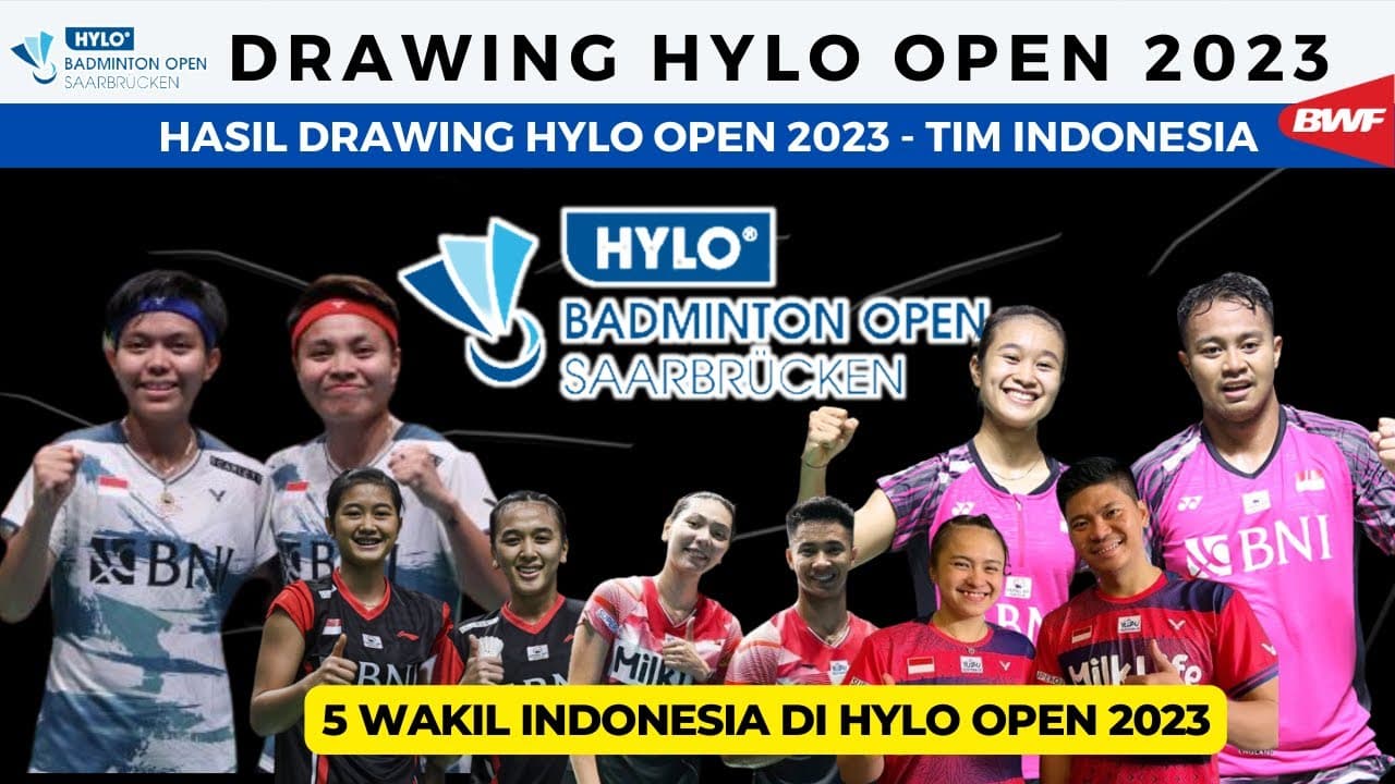 Live Streaming Badminton Hylo Open 2023, Apriyani/Fadia dan Ana/Tiwi Main Malam Ini