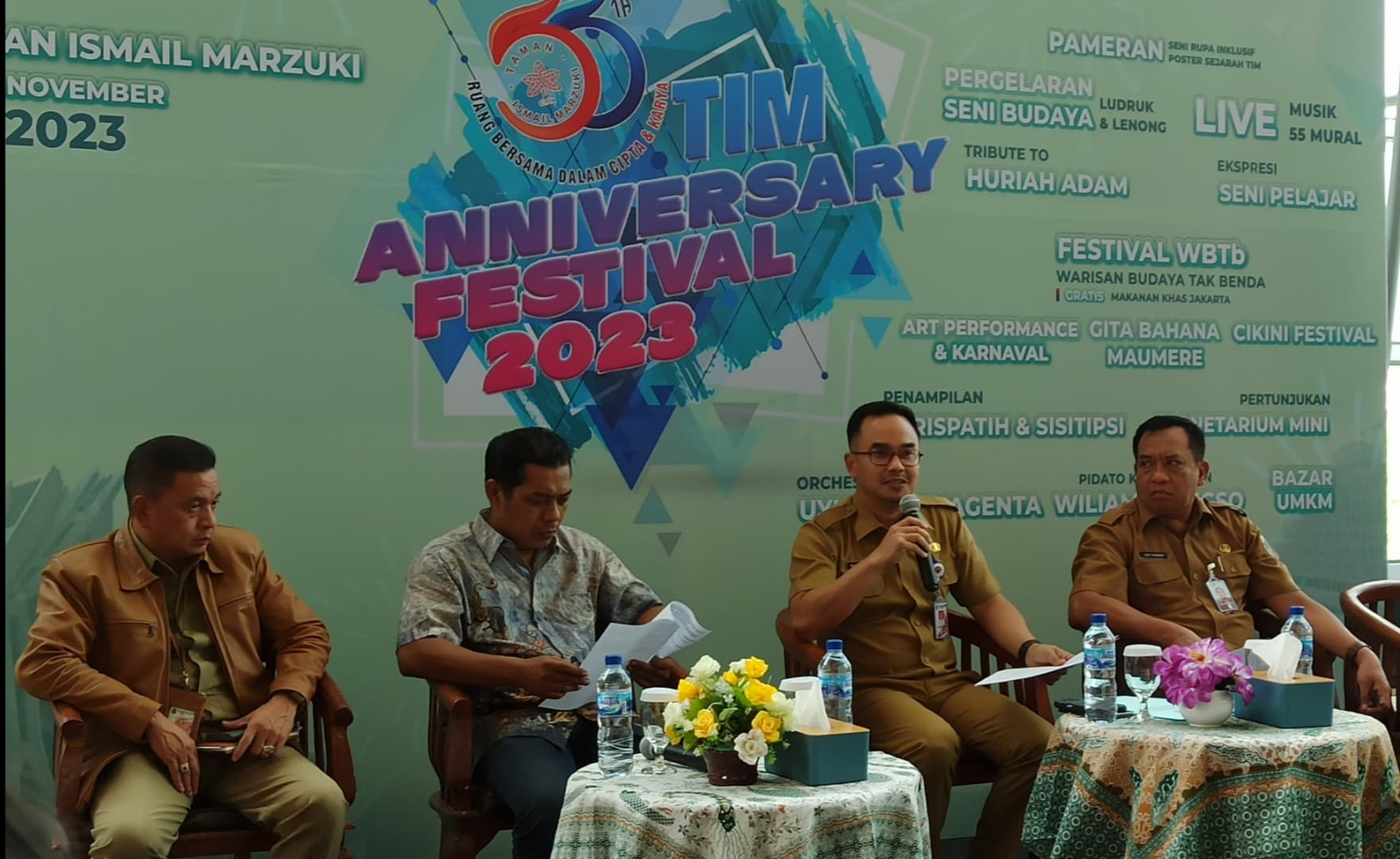 Mau Nonton Konser Gratis Kerispatih dan Sisitipsi Sambil Kulineran Gratis? Merapat ke Perayaan HUT TIM ke-55