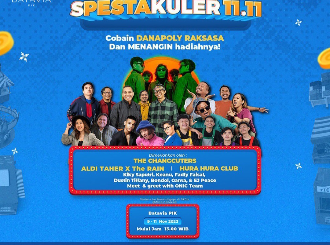 Warga Jakarta Merapat! Hari Ini Ada Konser Gratis The Changcuters dan Aldi Taher di Batavia PIK