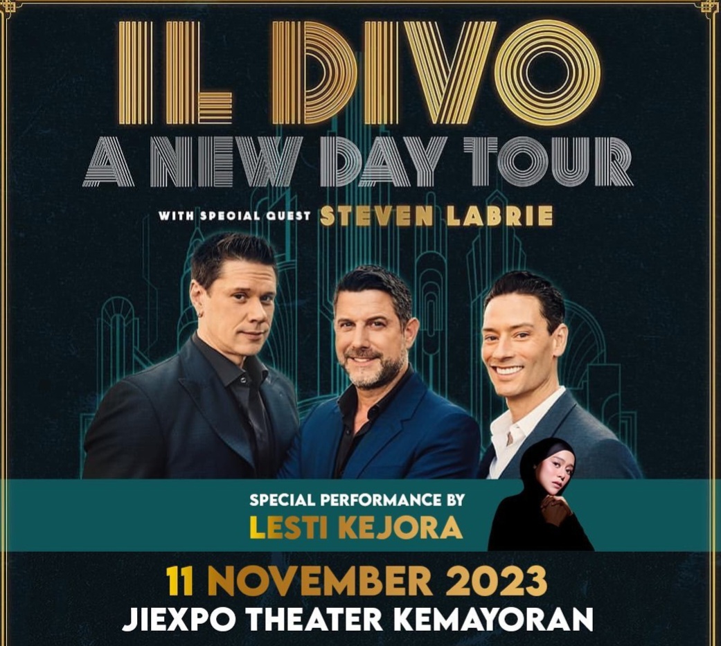Grup Vokal Musik Klasik IL DIVO Bakal Gelar Konser di Jakarta, Duet dengan Lesti Kejora, Segini Harga Tiketnya