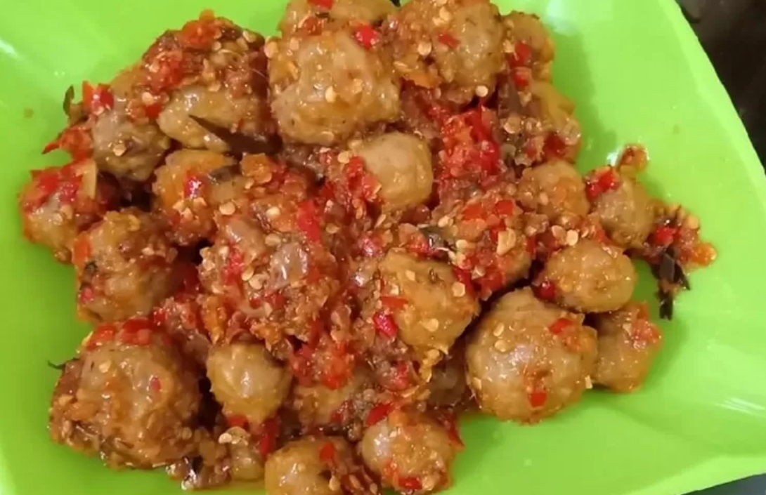 Resep Oseng Bakso Mercon Anti Ribet, Cemilan dan Lauk Nasi yang Cocok untuk Penyuka Pedas