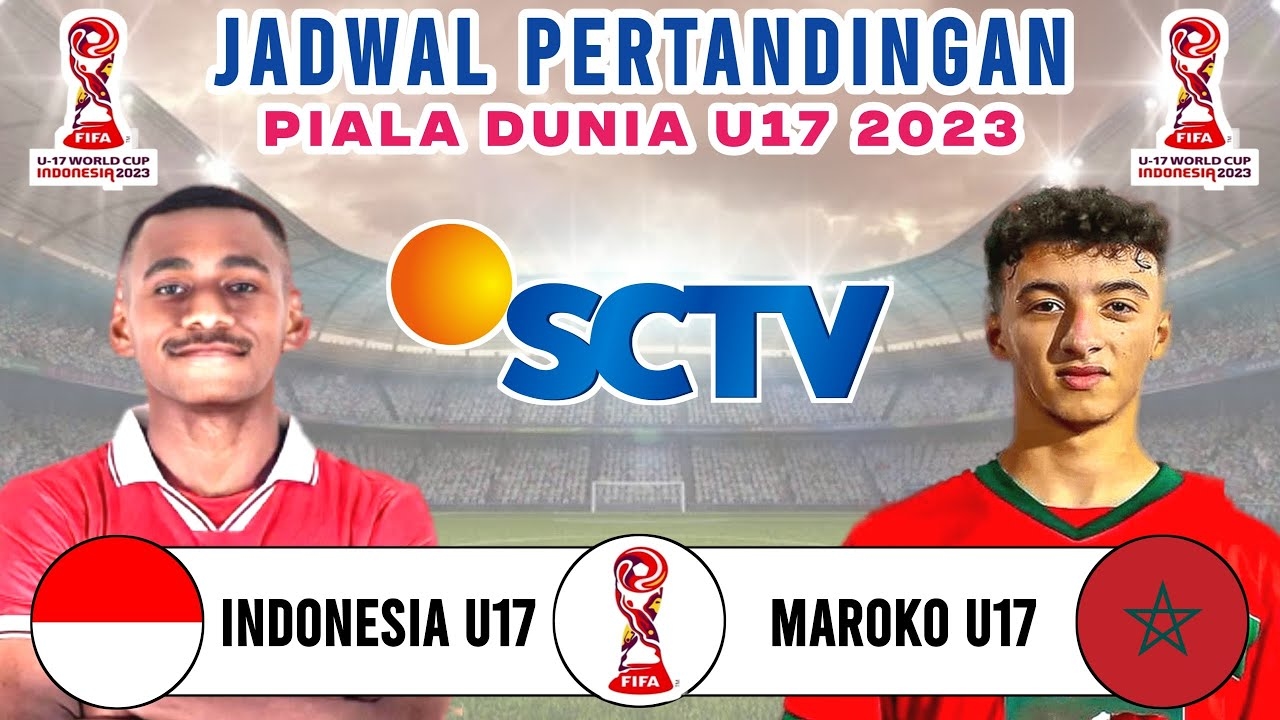 Tiket Piala Dunia U-17 Indonesia Vs Maroko Sudah Dijual, Ini Harga dan Cara Belinya
