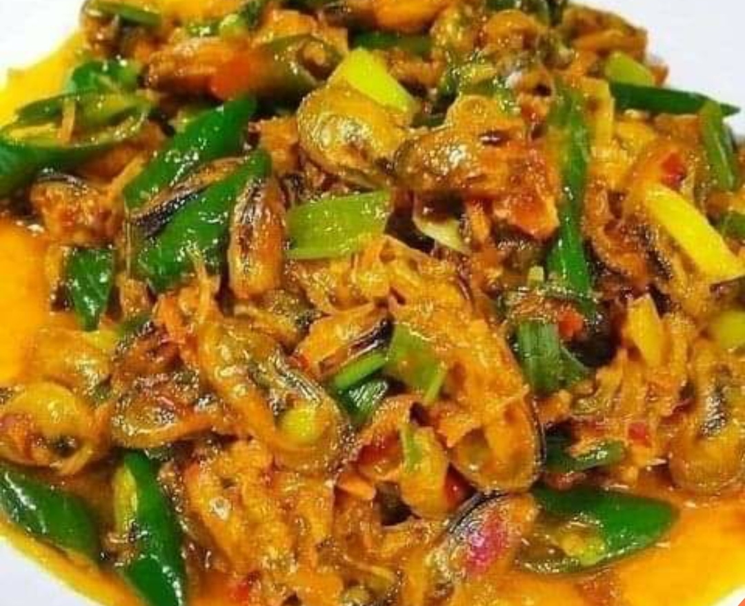 Resep Kerang Cabe HIjau, Tekstur dan Sensasi Dagingnya Enak