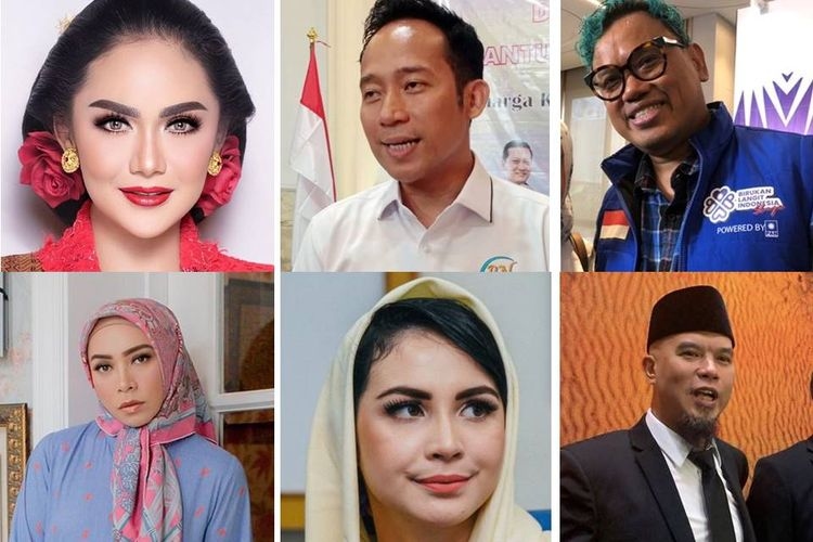 Daftar 98 Artis Jadi Caleg DPR-RI di Pemilu 2024, Paling Banyak dari PAN dan PDIP, Simak Dapilnya!