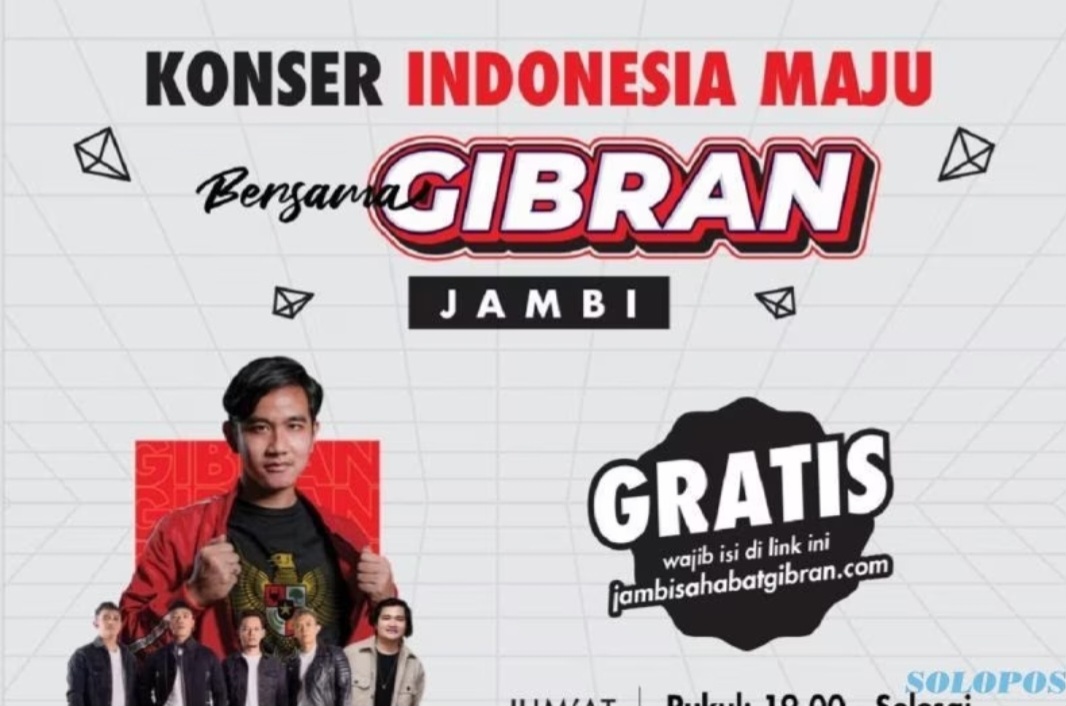 Warga Jambi Merapat! Besok Konser Musik Gratis Indonesia Maju, Ada Repvblik dan Angga Candra
