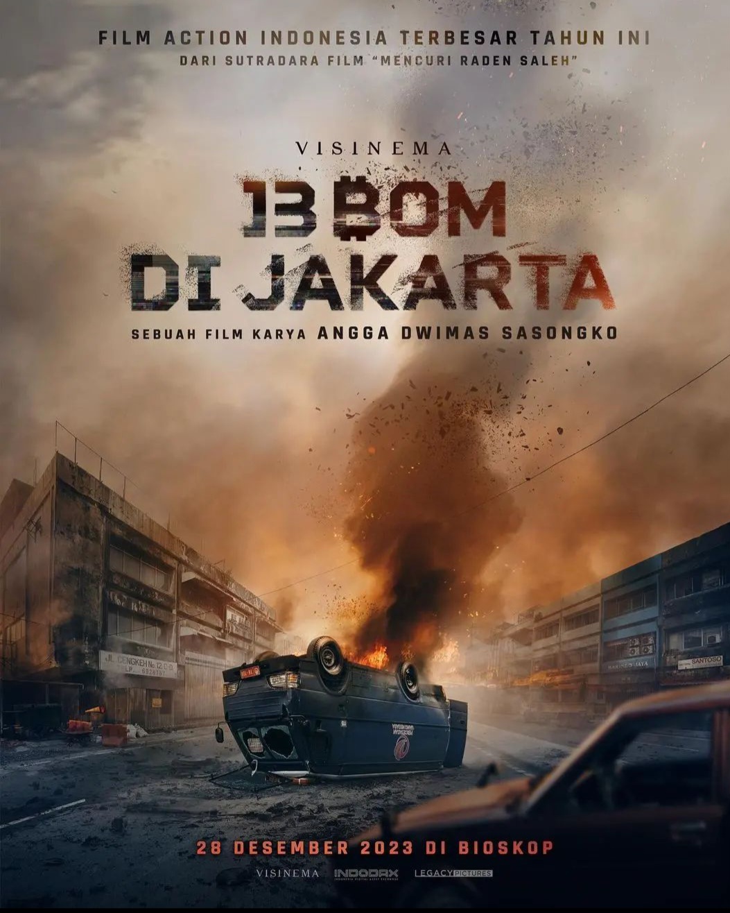 Segera Tayang Film "13 Bom Di Jakarta", Tampilkan Banyak Aksi Mencekam Hingga Teknik Perakitan Bom Secara Detail