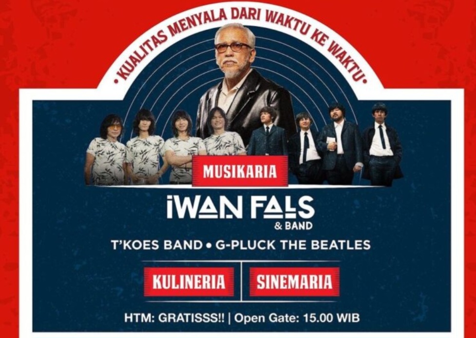 Jangan Lupa! Besok Konser Gratis Iwan Fals di Lapangan Rampal Malang!