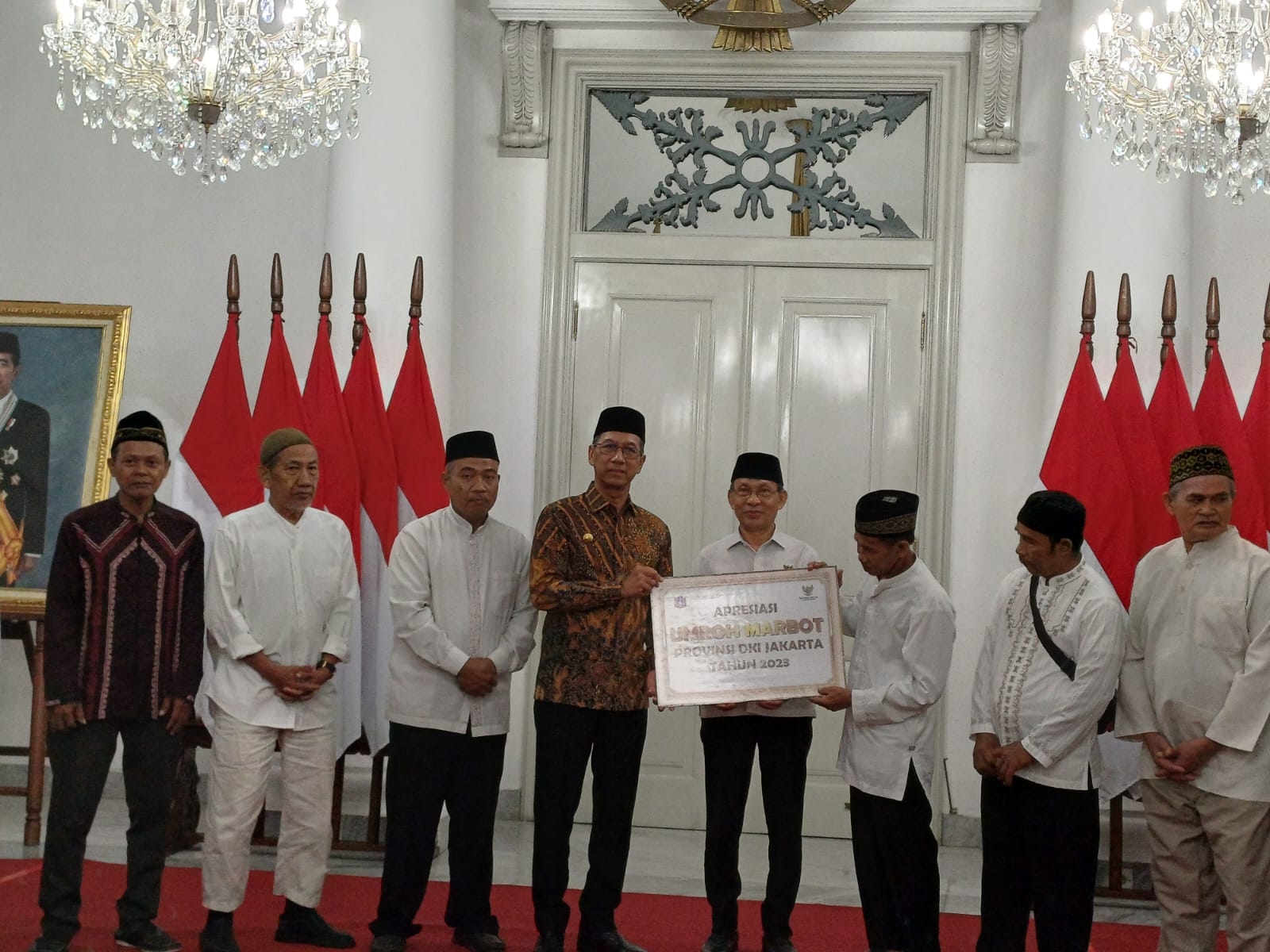 Alhamdulillah 12 Orang Marbot di Jakarta Dapat Hadiah Umroh