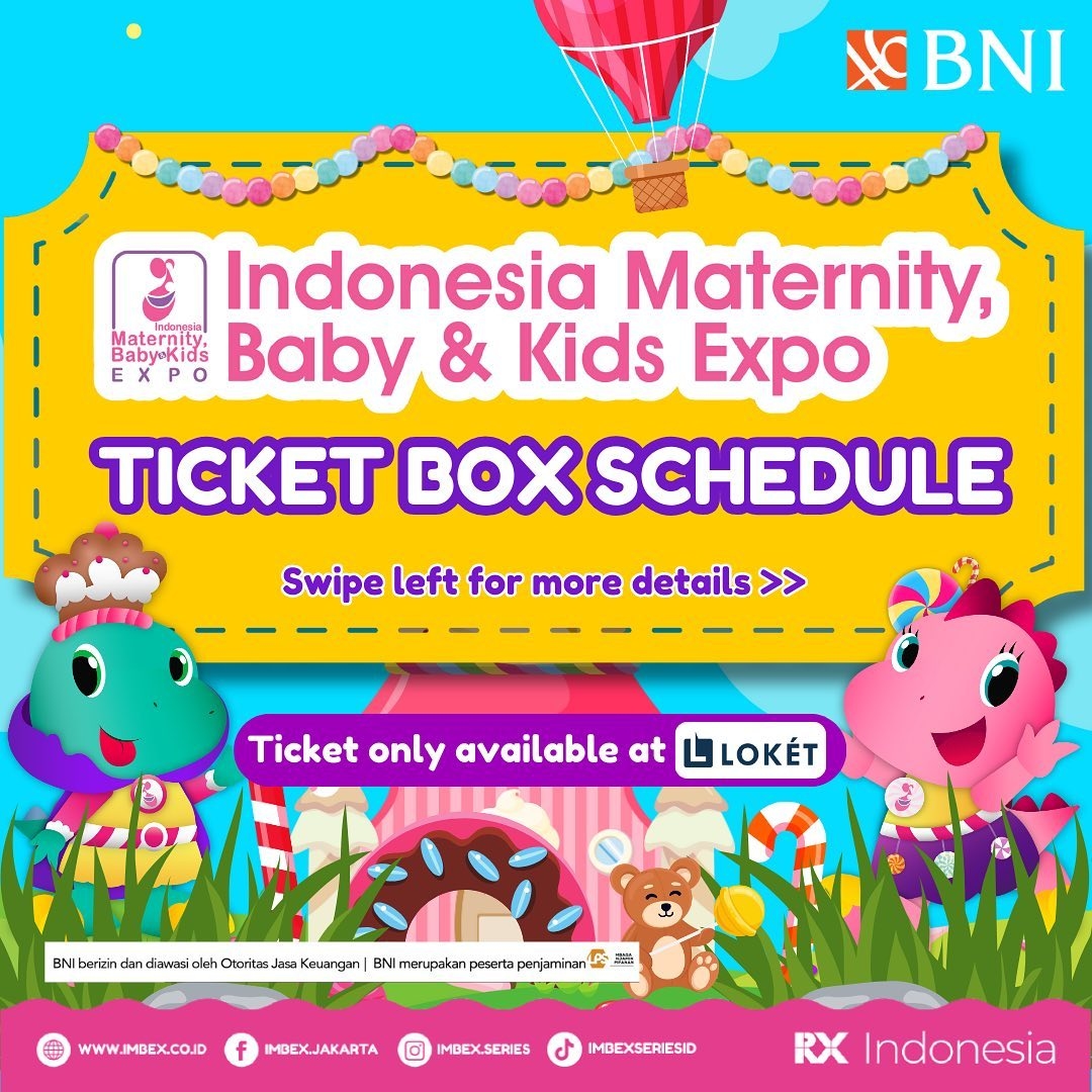 Kunjungi IMBEX 2023! Pameran Kebutuhan Ibu dan Anak Terbesar Tahun Ini, Hanya di JCC Senayan Jakarta