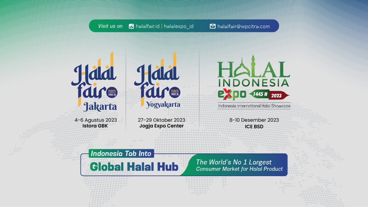Halal Fair 2023 Bakal Digelar di ICE BSD Tangerang, Peserta Luar Negeri Ada dari Malaysia hingga Amerika