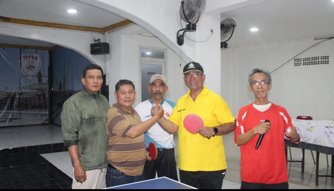 Caleg Golkar DKI Jakarta Gelar Turnamen Tenis Meja, Kembangkan Klub-klub Kecil di Kelurahan