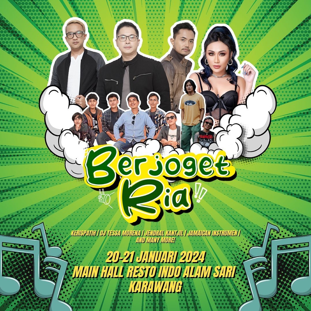 Yuk! Berjoget Ria di Karawang, Ada 20 Musisi Bakal Manggung pada 20 dan 21 Januari, Cek Lokasi dan Harga Tiketnya