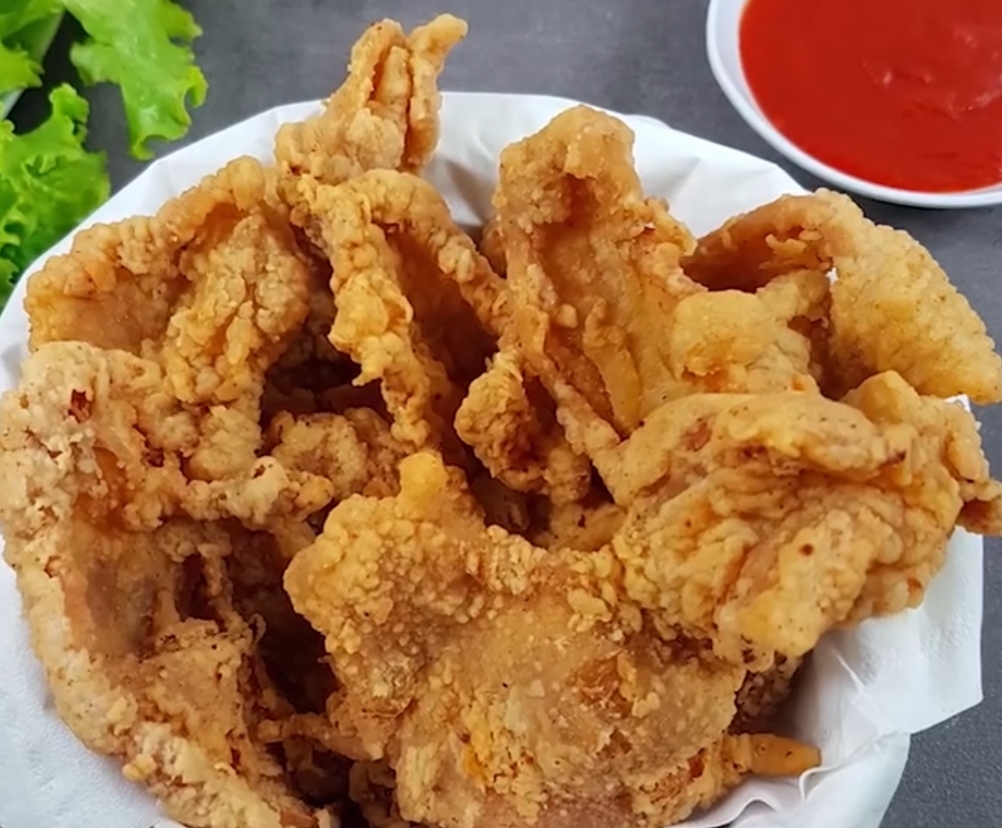 Resep Kulit Ayam Crispy, Kriuk Seperti Kerupuk, Enak Buat Lauk atau Cemilan