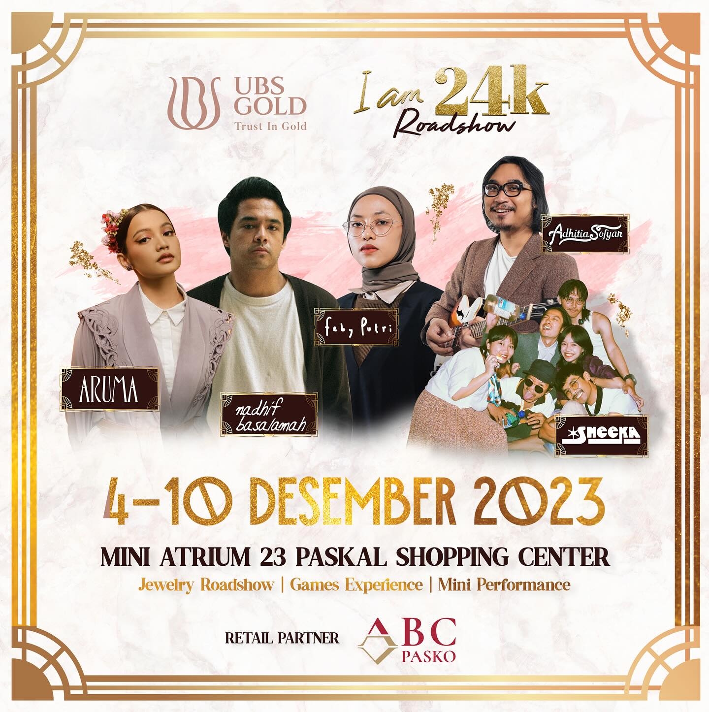 GRATIS! Nonton Konser Musik dan Lihat Pameran Perhiasan di Paskal Shopping Center Bandung, Catat Tanggalnya
