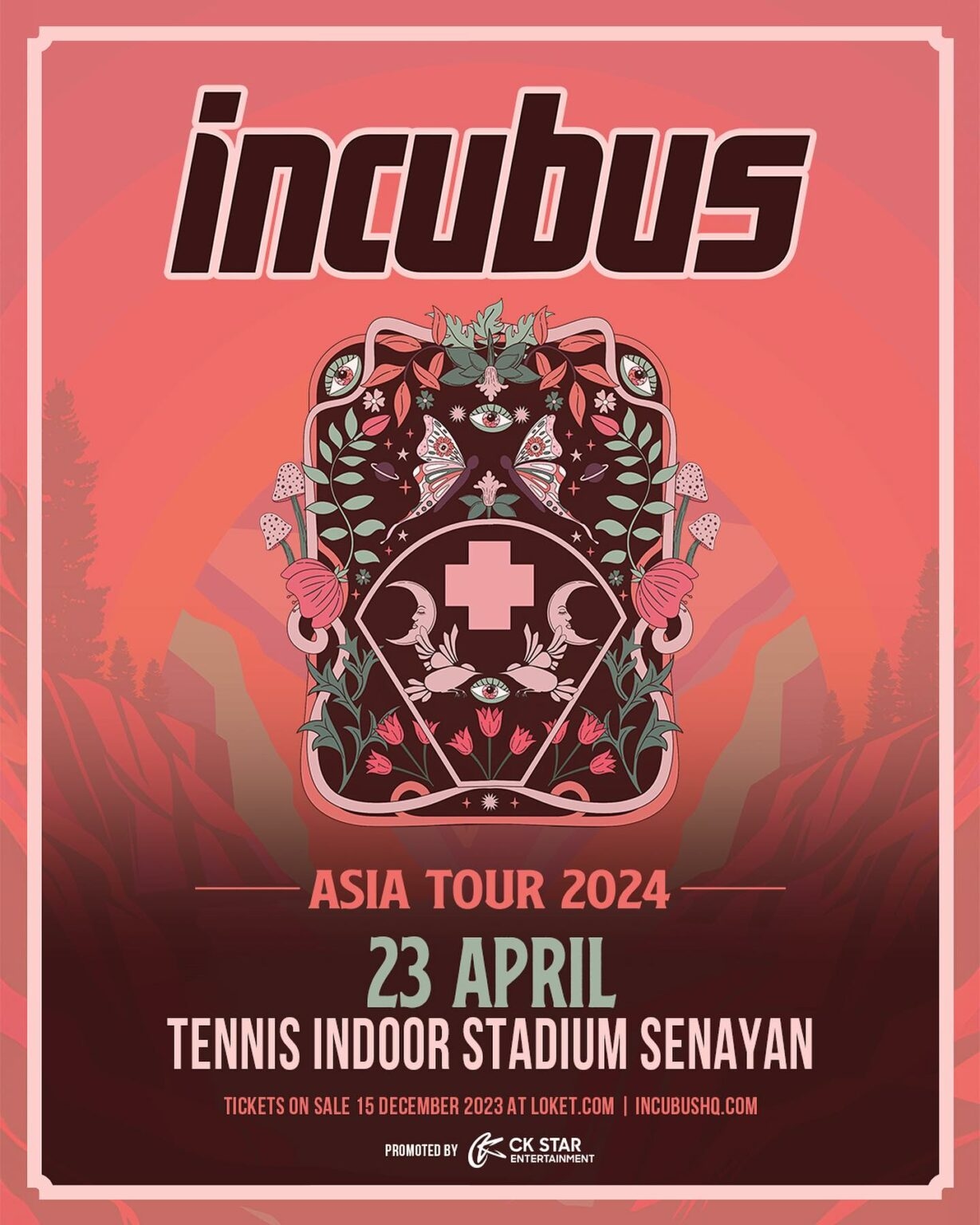 Kabar Gembira! Band Rock Incubus Bakal Kembali Konser di Jakarta Tahun Depan, Penjualan Tiket Dimulai 15 Desember 2023, Ayo serbuuu!
