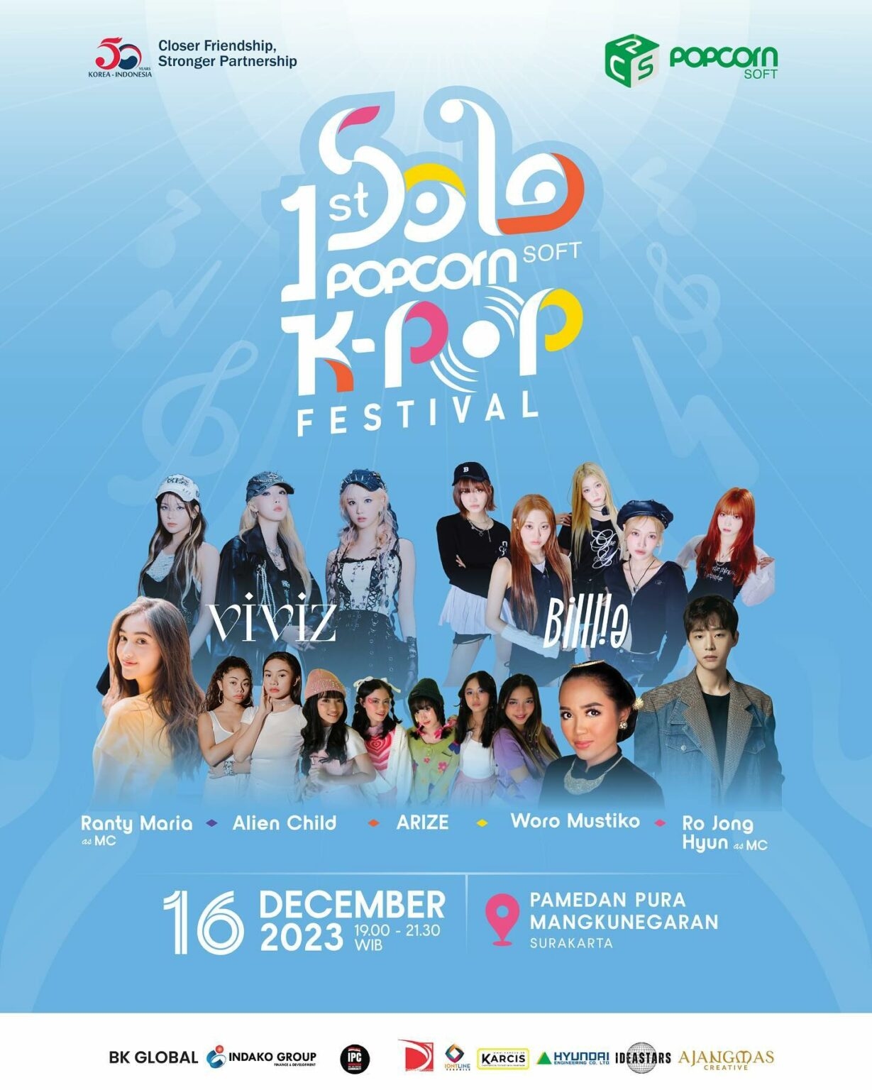 Konser Kolaborasi K-Pop dan Keroncong di Pura Mangkunegaran Solo, Bakal Hadir VIVIZ, BILLIE hingga Woro Murtiko, Segini Harga Tiketnya