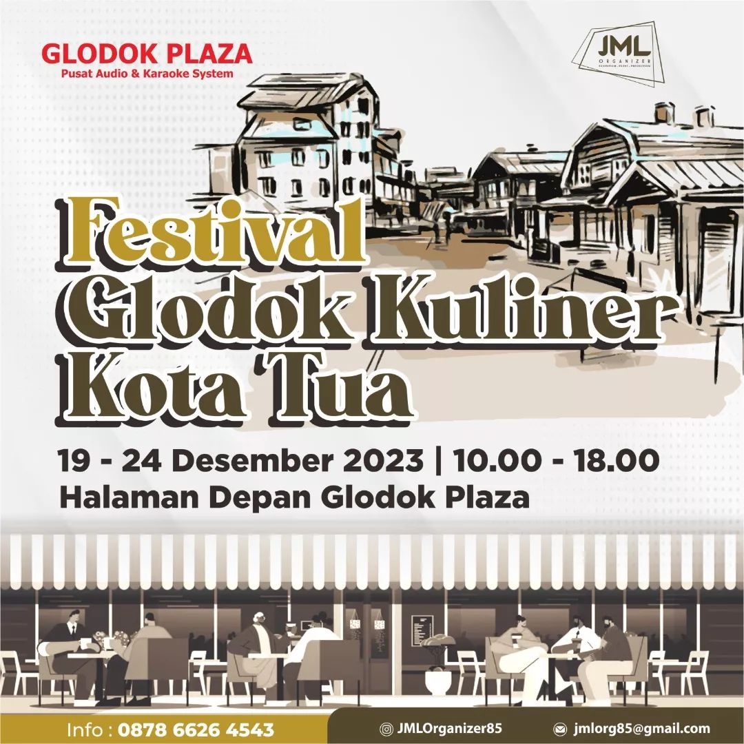 Besok, Festival Glodok Kuliner Kota Tua Resmi Dibuka, Ada Aneka Hiburannya dari Live Music hingga Cosplay