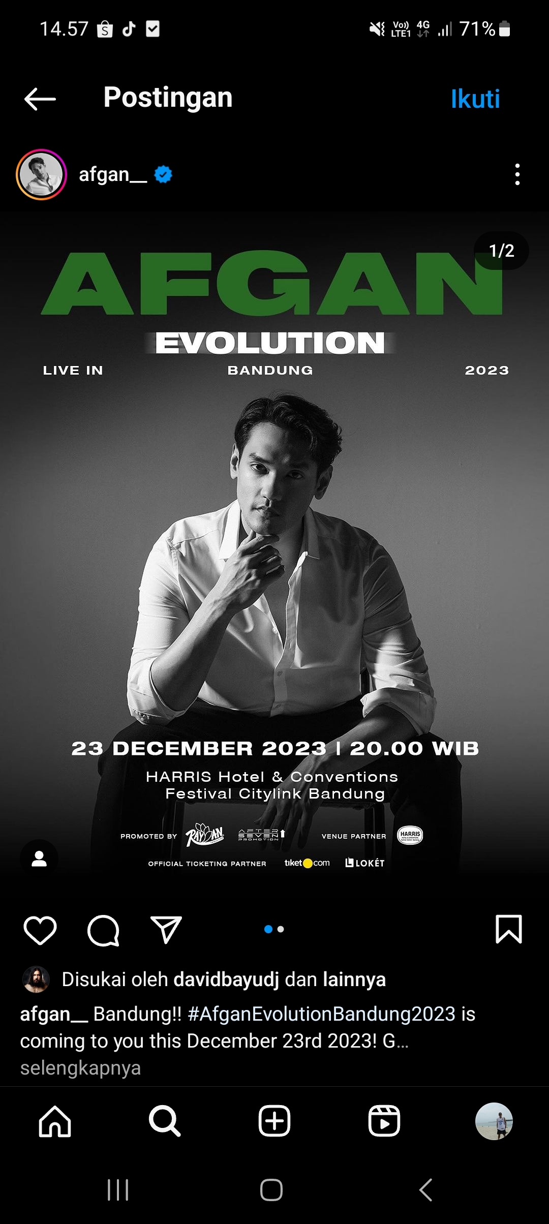 Warga Bandung Merapat! Konser Afgan Evolution Live Siap Digelar, Ada Isyana dan Rendy, Cek Tanggal dan Lokasinya Disini