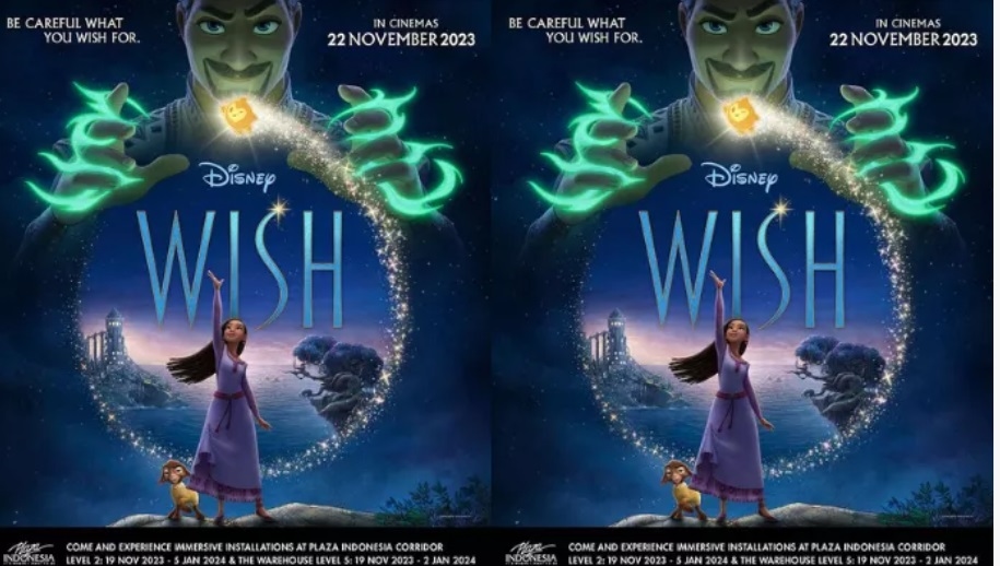 GRATIS! Akhir Pekan Lihat Disney Wish Exhibition di Plaza Indonesia, Pameran Imersif dengan Ruang Cahaya yang Aesthetic