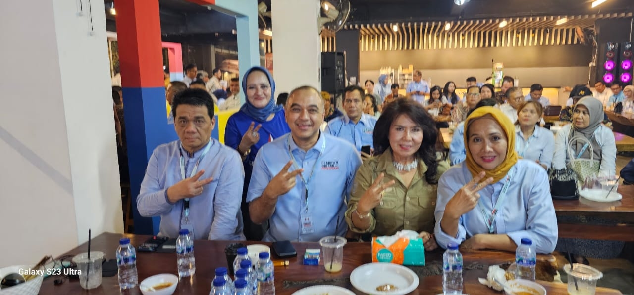 Nobar Debat Cawapres di Kantor DPD Golkar DKI Berlangsung Meriah, Dihadiri Warga dan Petinggi TKD Prabowo-Gibran