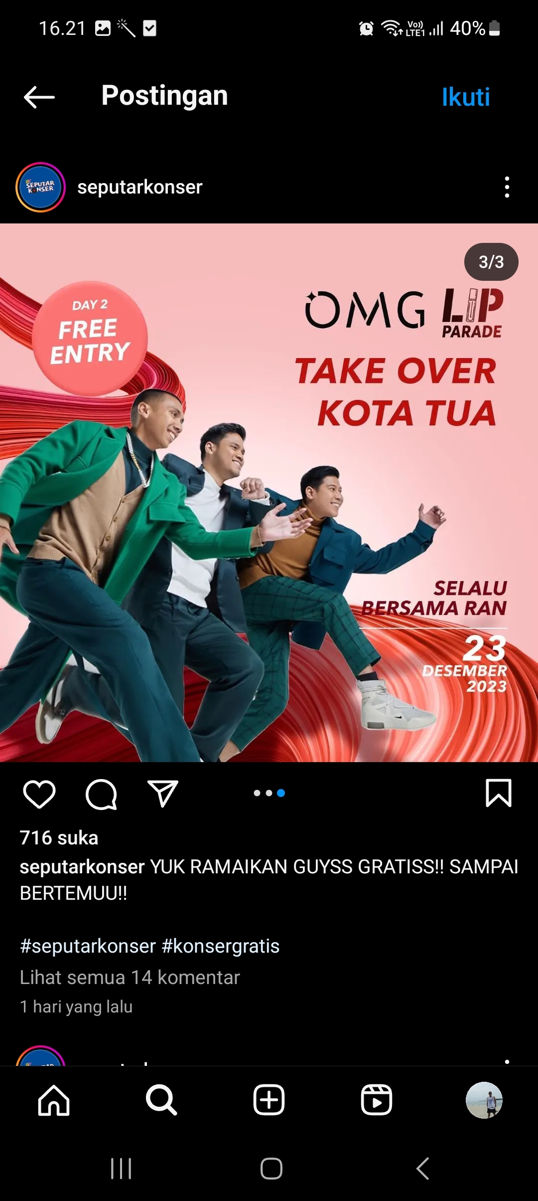 Jangan Lupa! Besok Ada Konser Gratis RAN di Kota Tua, Ini Rutenya Bila Naik KRL dan Turun di Stasiun Jakarta Kota