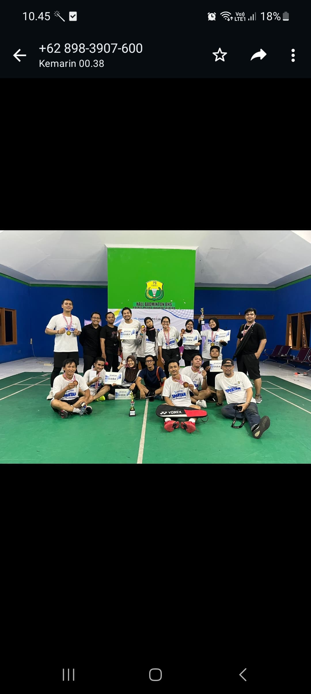 Gelar Spartan Fun Badminton 2023, Pokja Wartawan Jaksel Dapat Apresiasi dari Kapolres: Tetap Jaga Silaturahmi!
