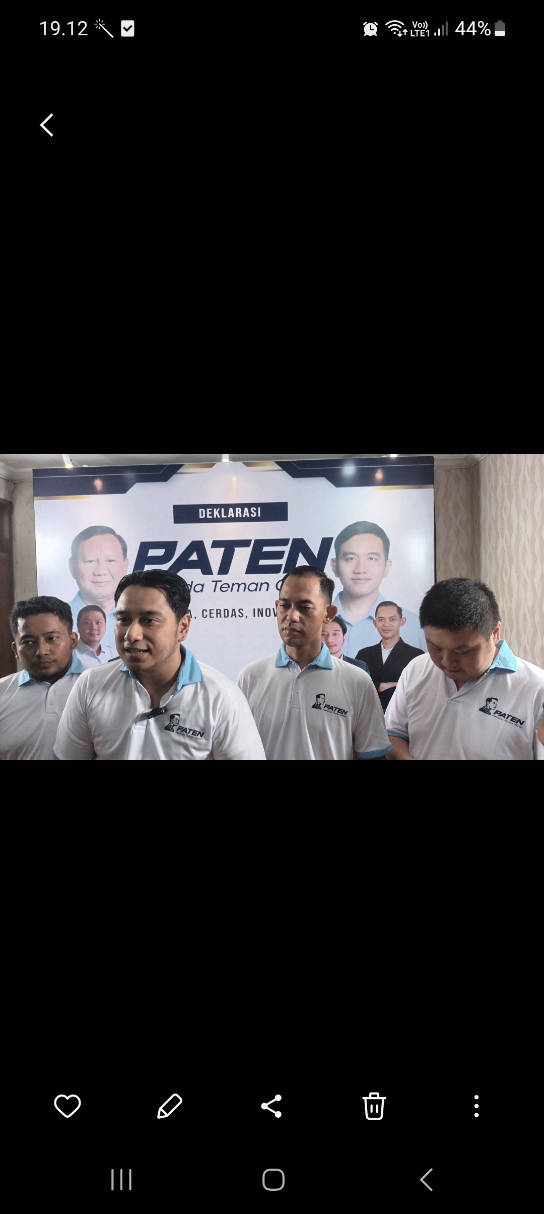 Representasi Lintas Generasi Jadi Alasan Relawan PATEN Dukung Prabowo-Gibran, Singgung Nama Perdana Menteri Sutan Syahrir