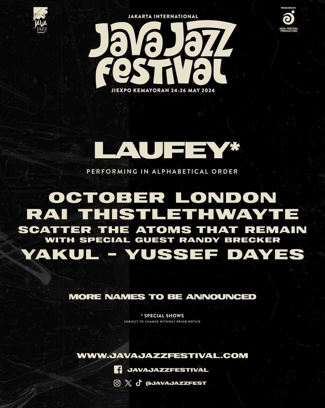 Line Up Sementara Java Jazz Festival 2024, Ada Laufey hingga Yussef Dayes, Catat Tanggalnya