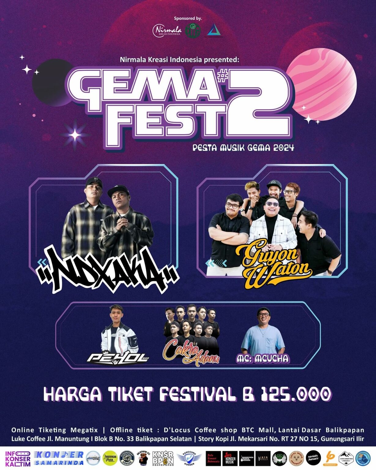 Pesta Musik Koplo di Balikpapan, Ada NDX AKA hingga Guyon Waton, Segini Harga Tiketnya