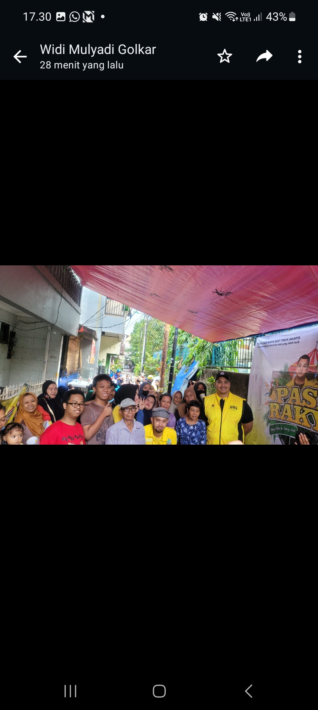 Dukungan Hangat dari Warga Jaktim untuk Caleg Golkar Dito Ariotedjo dan Widi Mulyadi