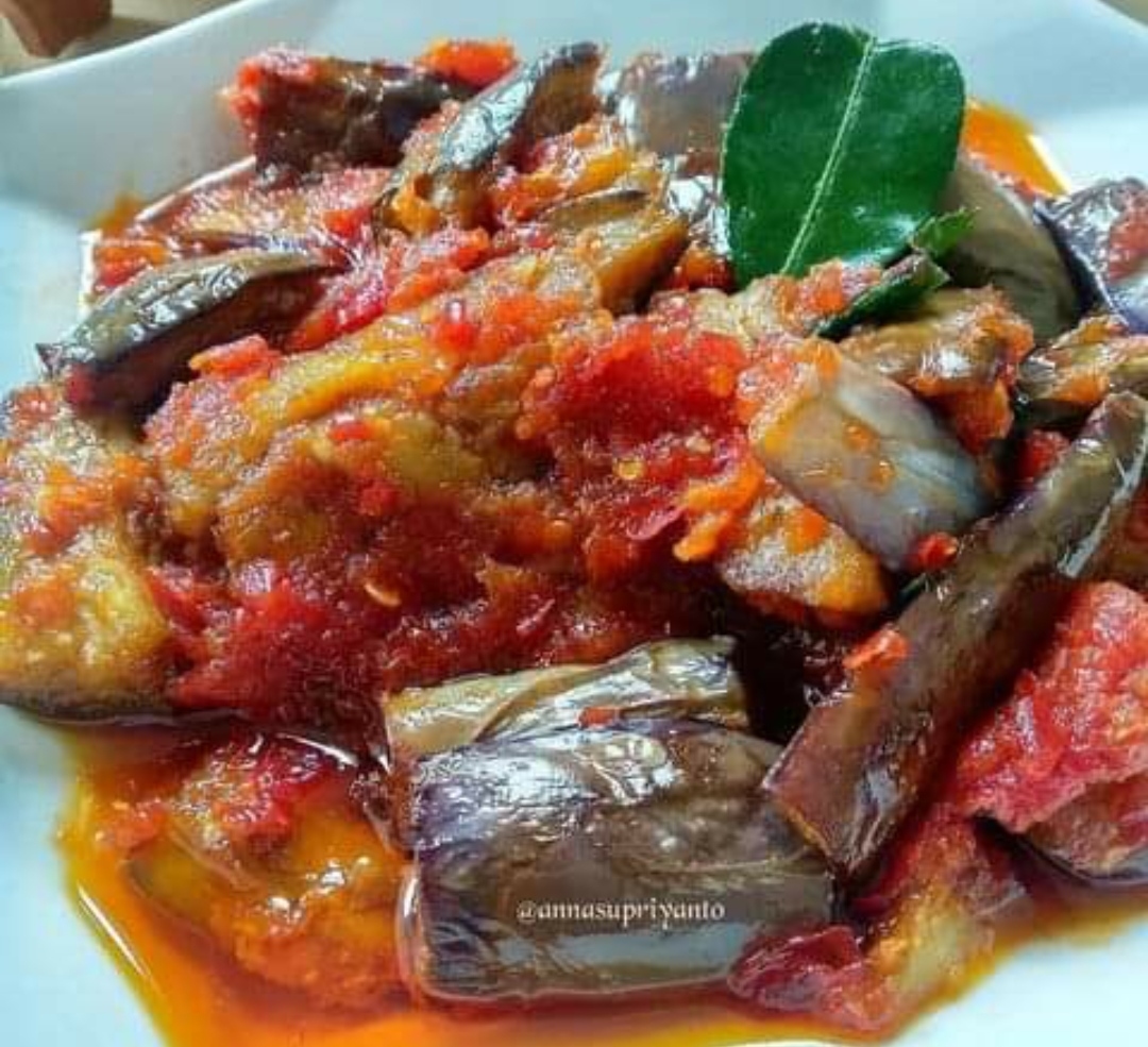 AMPUN, Resep Balado Terong Nagih Banget di Mulut, Rahasianya Sebelum Digoreng Ditusuk Dulu