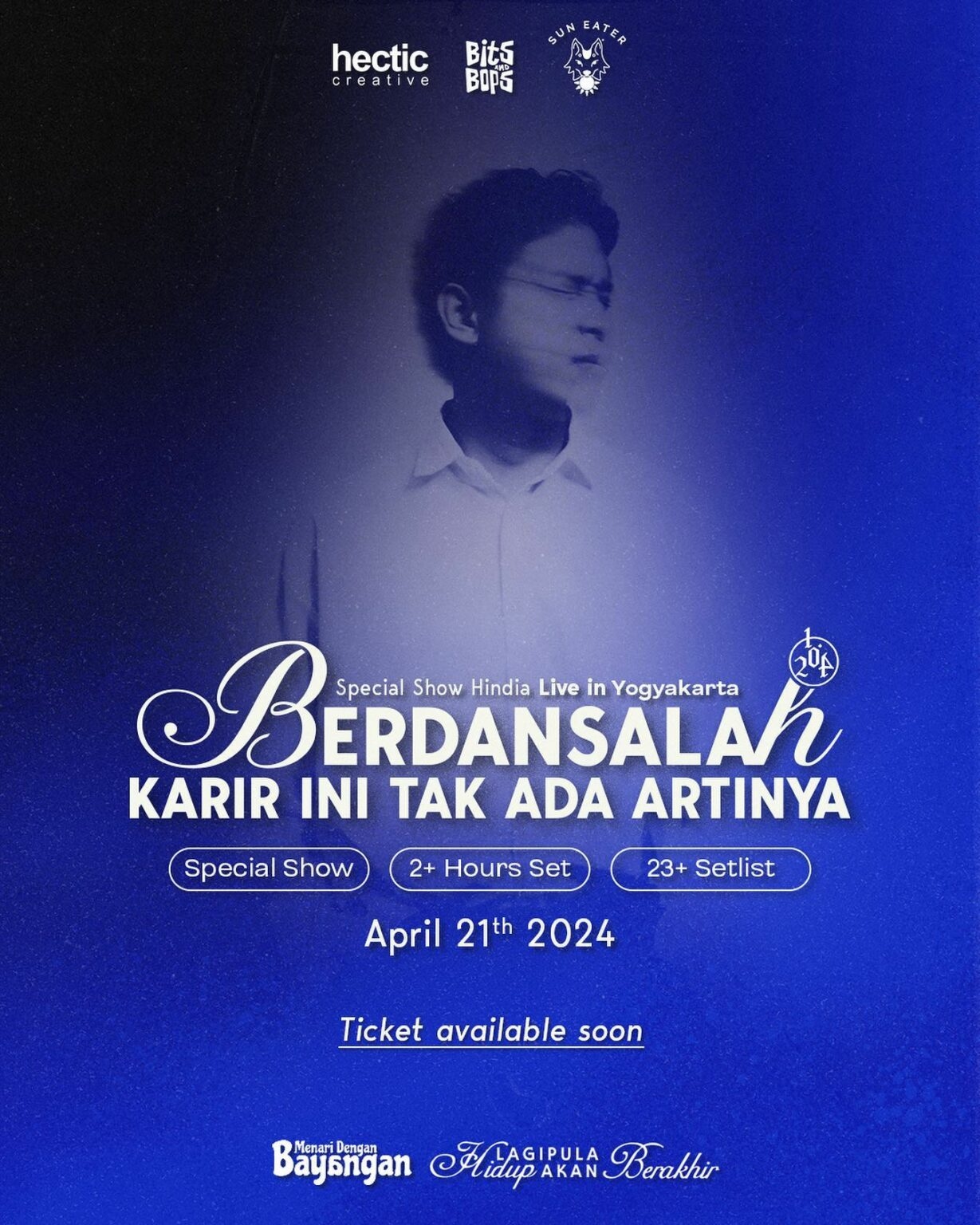 Konser Spesial Hindia di Jogja: Berdansalah Karir Ini Tak Ada Artinya, Simak Tanggalnya di Sini