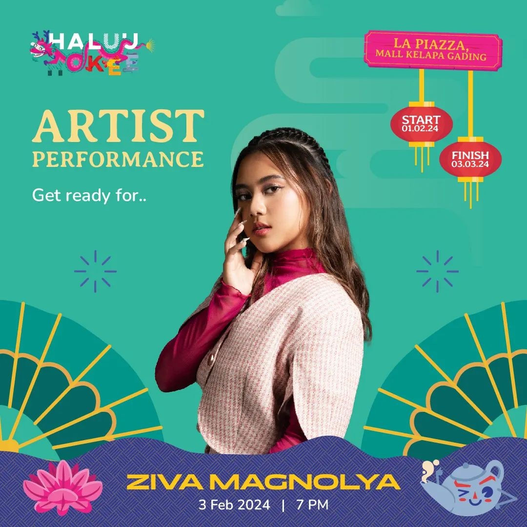 Konser Gratis, Ziva Magnolya Akhir Pekan Ini, Dijamin Seru dan Meriah