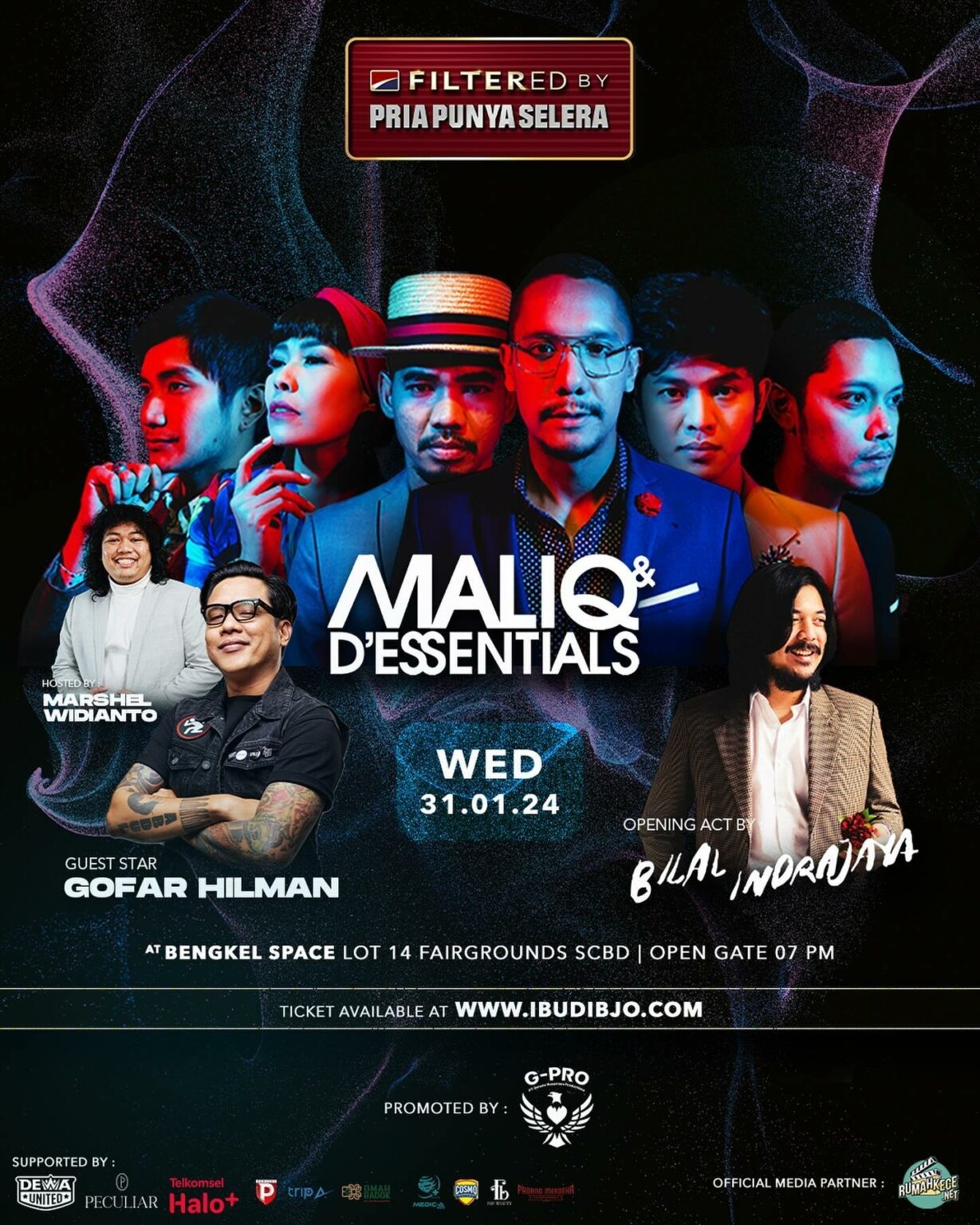 Curhat Bernada – Senandung Romantika bersama Maliq D’Essentials dan Bilal Indrajaya Besok Malam, Cek Lokasinya di Sini
