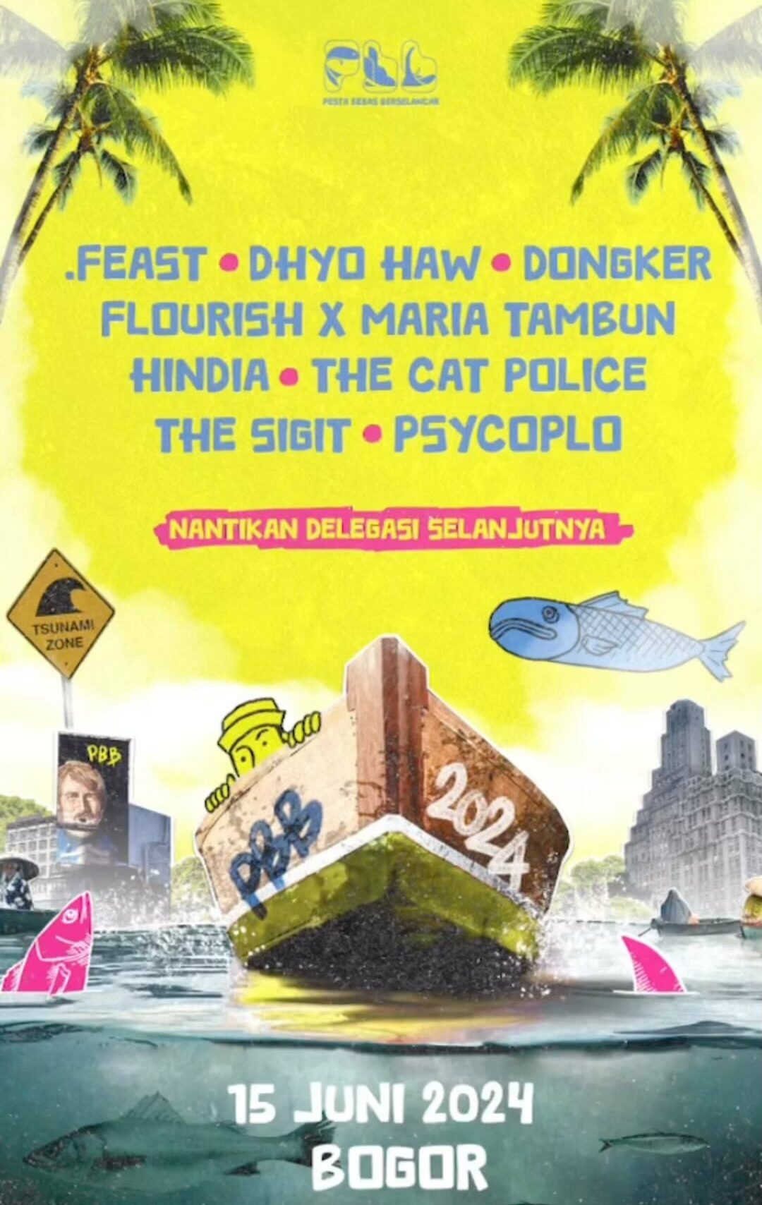Pesta Bebas Berselancar 2024: Festival Musik Lintas Genre di Bogor, Ada Feel Koplo hingga Hindia, Catat Tanggalnya!