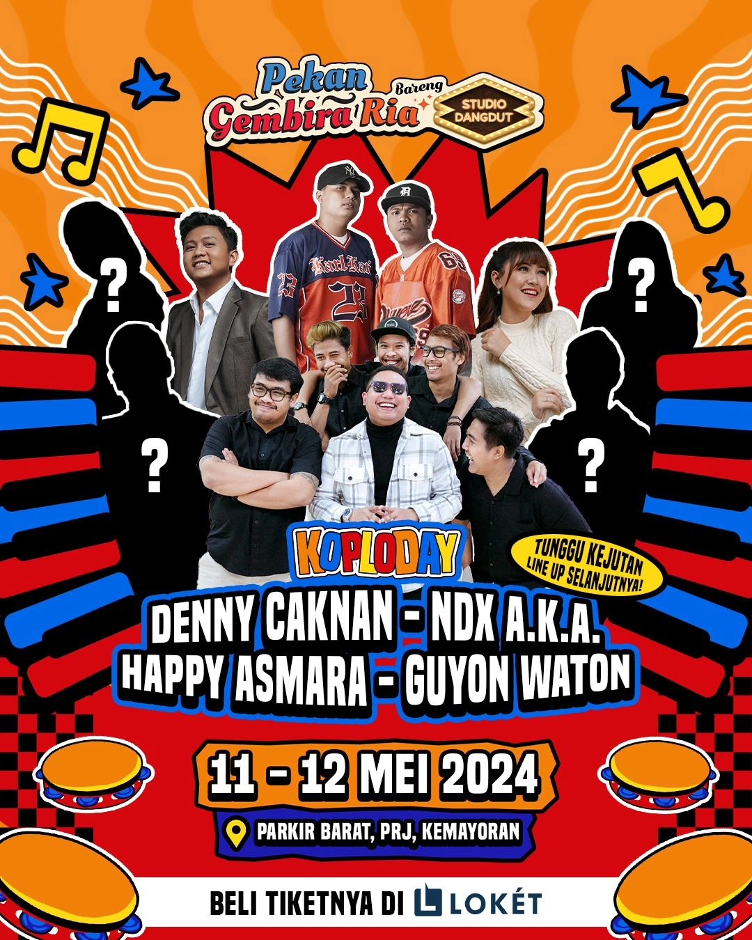 KOPLODAY: Dua Hari Full Musik Koplo di JIExpo Kemayoran, Ada Denny Caknan, NDX AKA, Happy Asmara, hingga Guyon Waton, Cek Tanggalnya