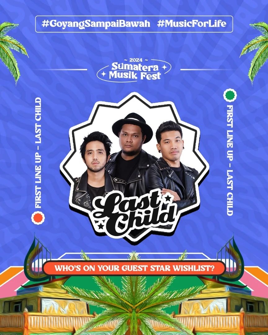Yuk! Goyang Sampai Bawah di Sumatera Musik Fest 2024, Lineup Pertama Ada Last Child dan DJ D’Koomix, Catat Tanggalnya
