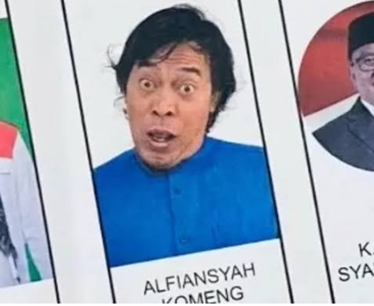 Fakta Foto Unik Komeng di Surat Suara yang Ramai Dibicarakan Netizen: Saya Serius...