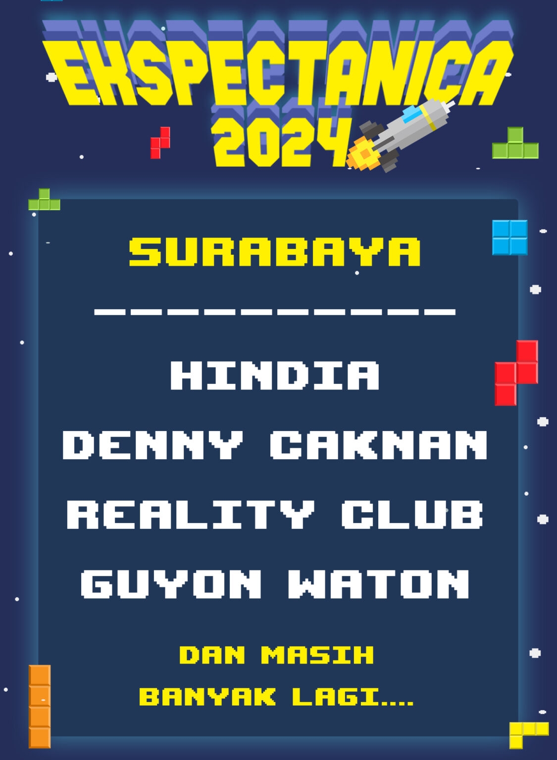 Bersiaplah! Ekspectanica 2024 Dimulai dari Surabaya, Ada Denny Caknan hingga Guyon Waton, Simak Tanggalnya di Sini