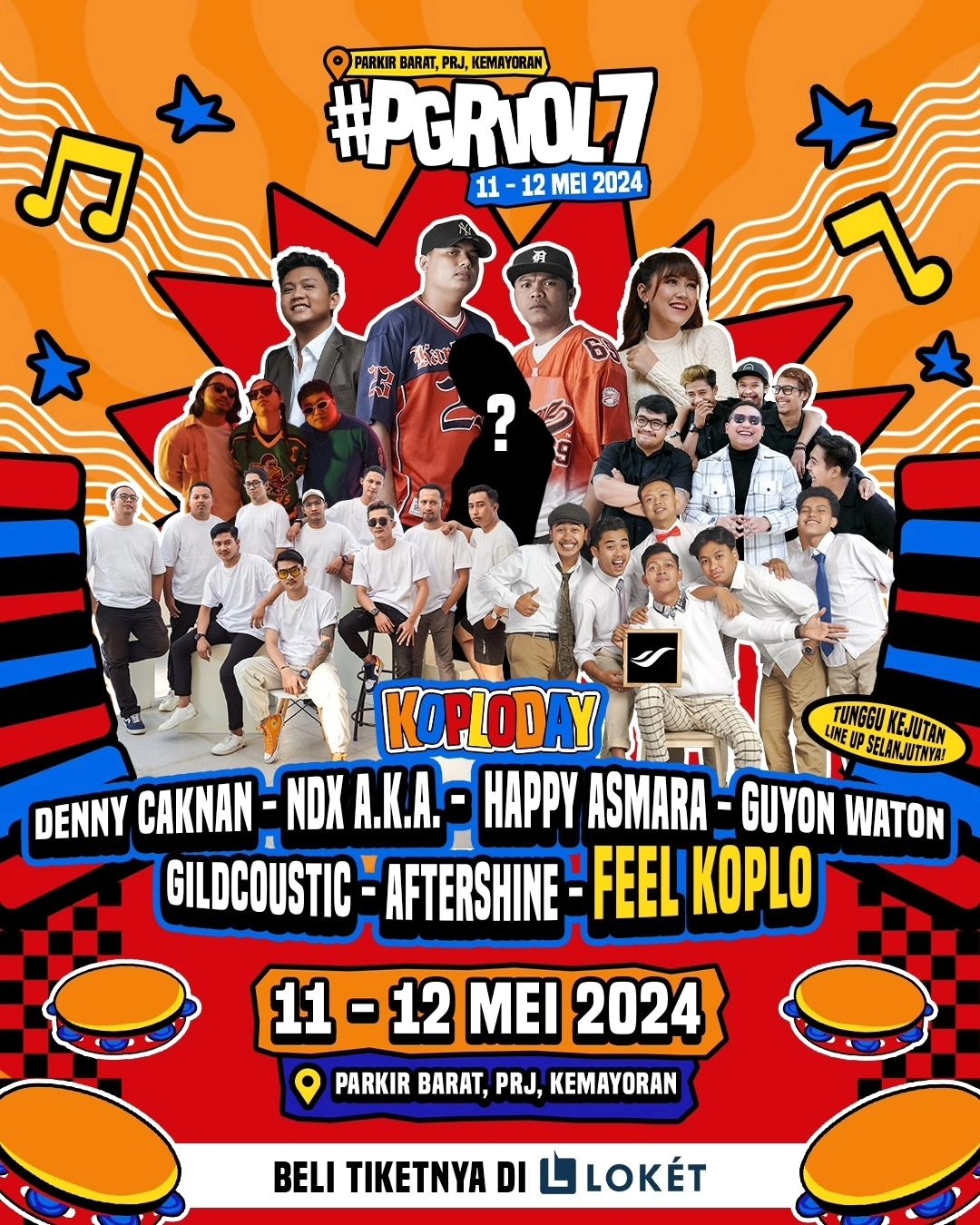 Pekan Gembira Ria Vol.7 Bakal Digelar di JIExpo Kemayoran pada Mei 2024, Dimeriahkan Denny Caknan, NDX AKA, hingga Guyon Waton, Jangan Ketinggalan!