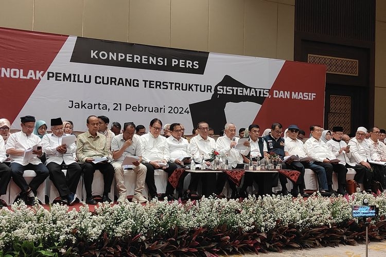 100 Tokoh Menolak Hasil Pilpres 2024 Karena Curang Terstruktur, Sistematis, dan Masif, Berikut Nama-namanya