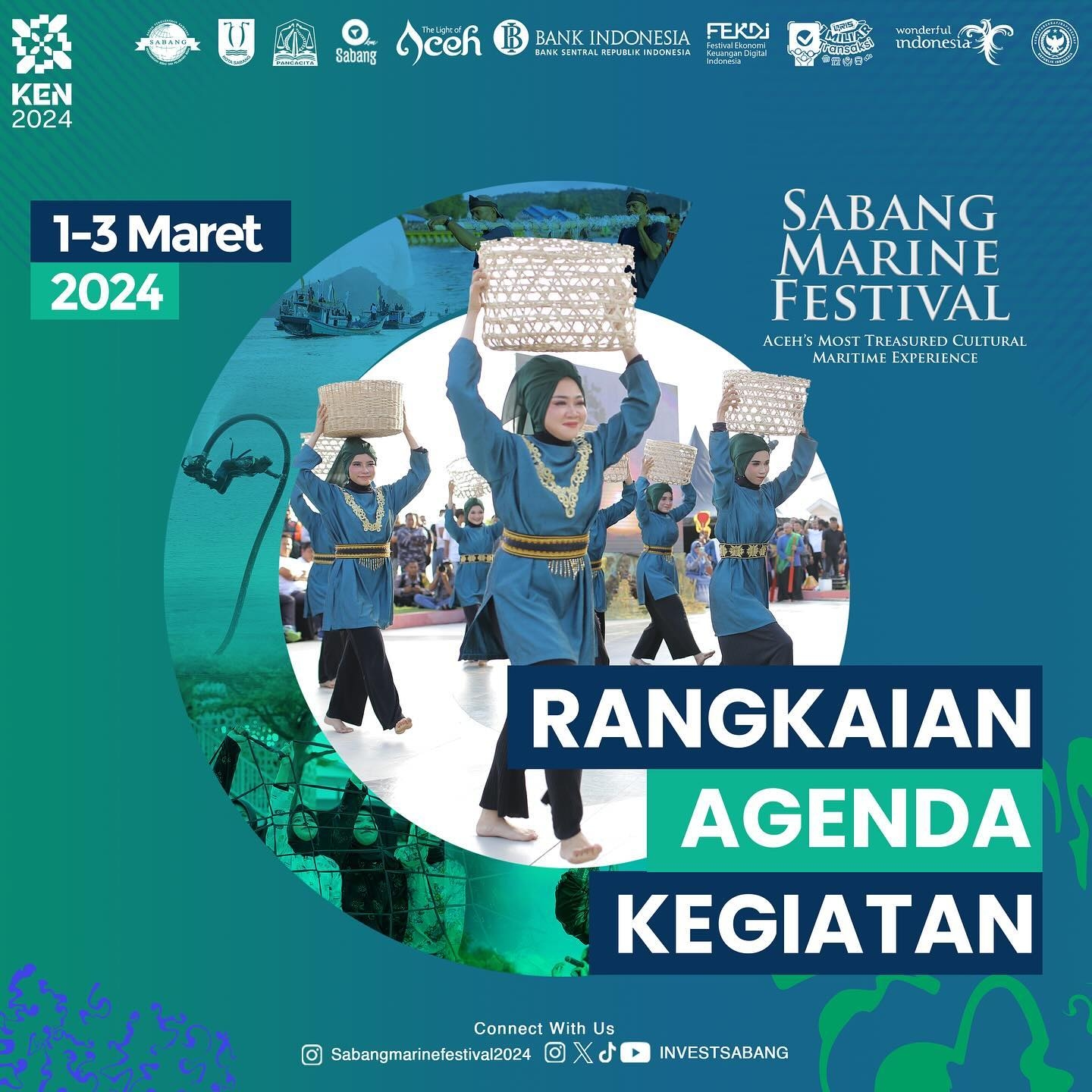 Rundown Acara Sabang Marine Festival 2024 Pada 1-3 Maret: Mulai dari Tari Kolosal hingga Pentas Musik, Simak Selengkapnya di Sini