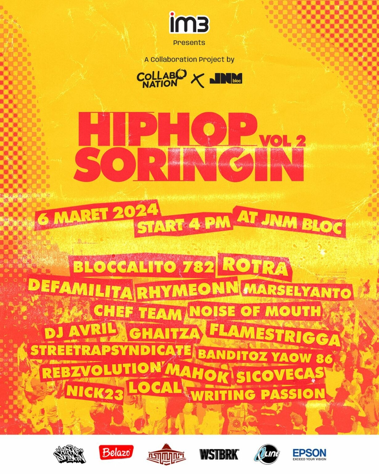 Gratis! Konser Musik Hip Hop di Jogja pada Pekan Ini, Belasan Artis Siap Bergoyang Bersama, Cek Lokasinya di Sini