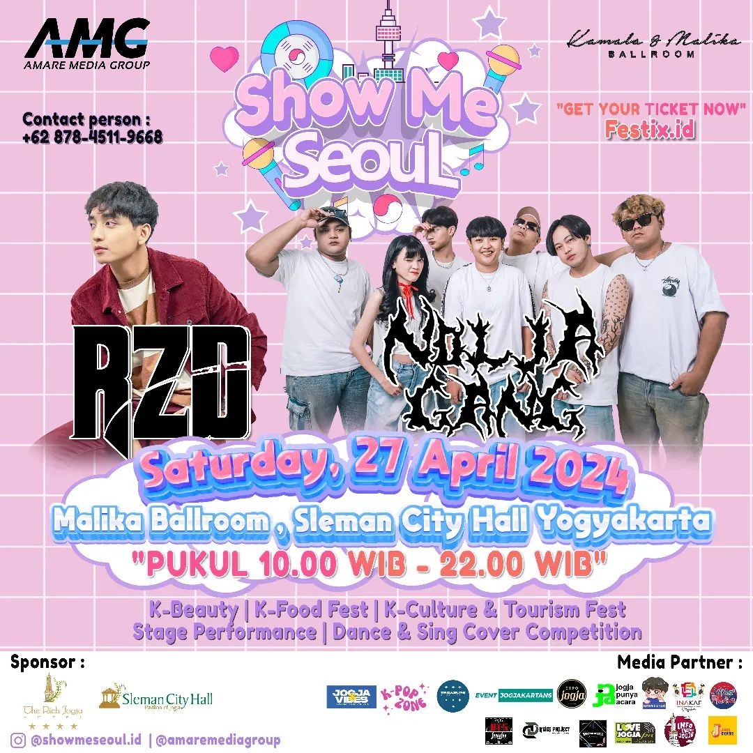 Semarak Budaya Korea pada Acara Show Me Seoul di Sleman City Hall pada 27 April 2024, Ini Rangkaian Acaranya