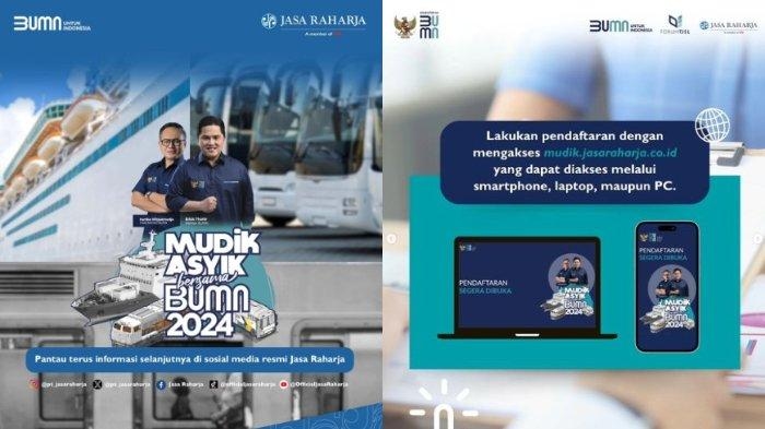 BURUAN DAFTAR! PT Jasa Raharja Gelar Mudik Gratis 2024: Simak Syarat, Cara Daftar, Rute Serta Kota Tujuannya di Sini