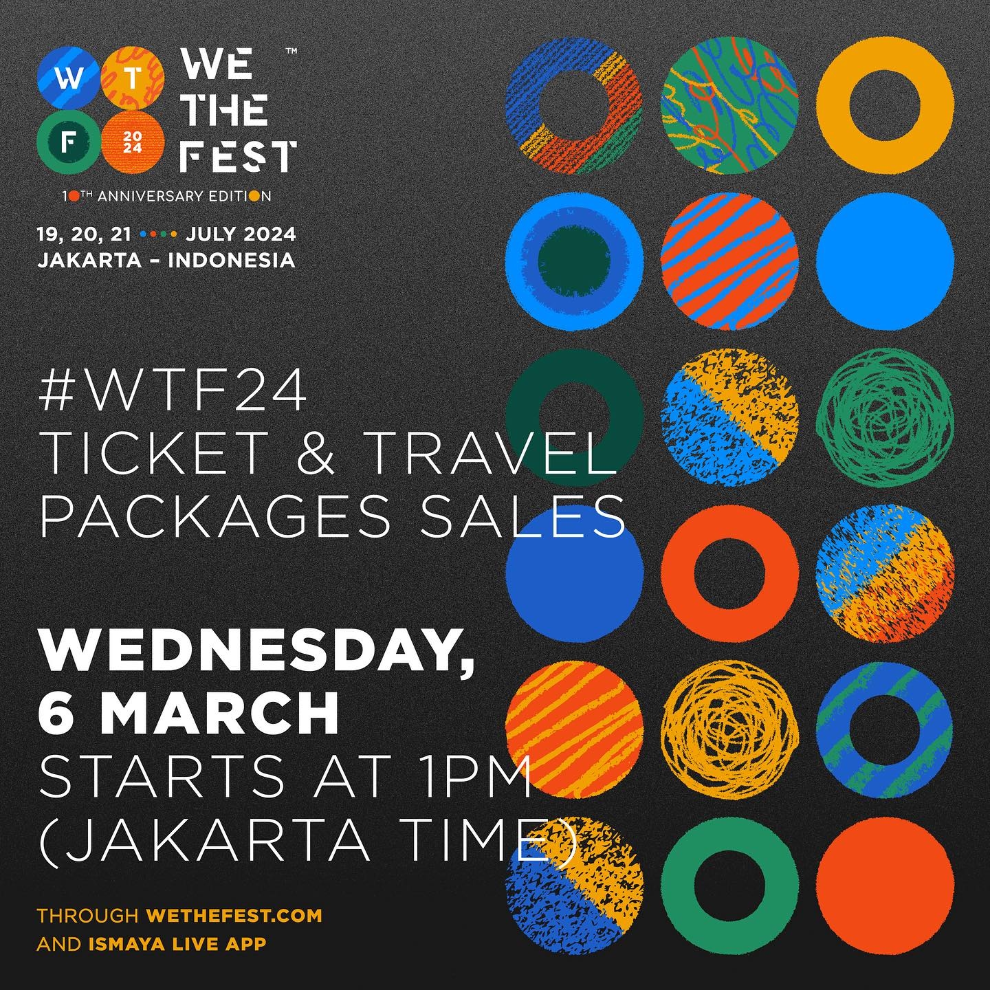 WE THE FEST: Festival Musik Terbesar di Asia Tenggara Bakal Digelar di Jakarta pada Juli 2024, Penjualan Tiket Dimulai Besok, Cek Info Selengkapnya!