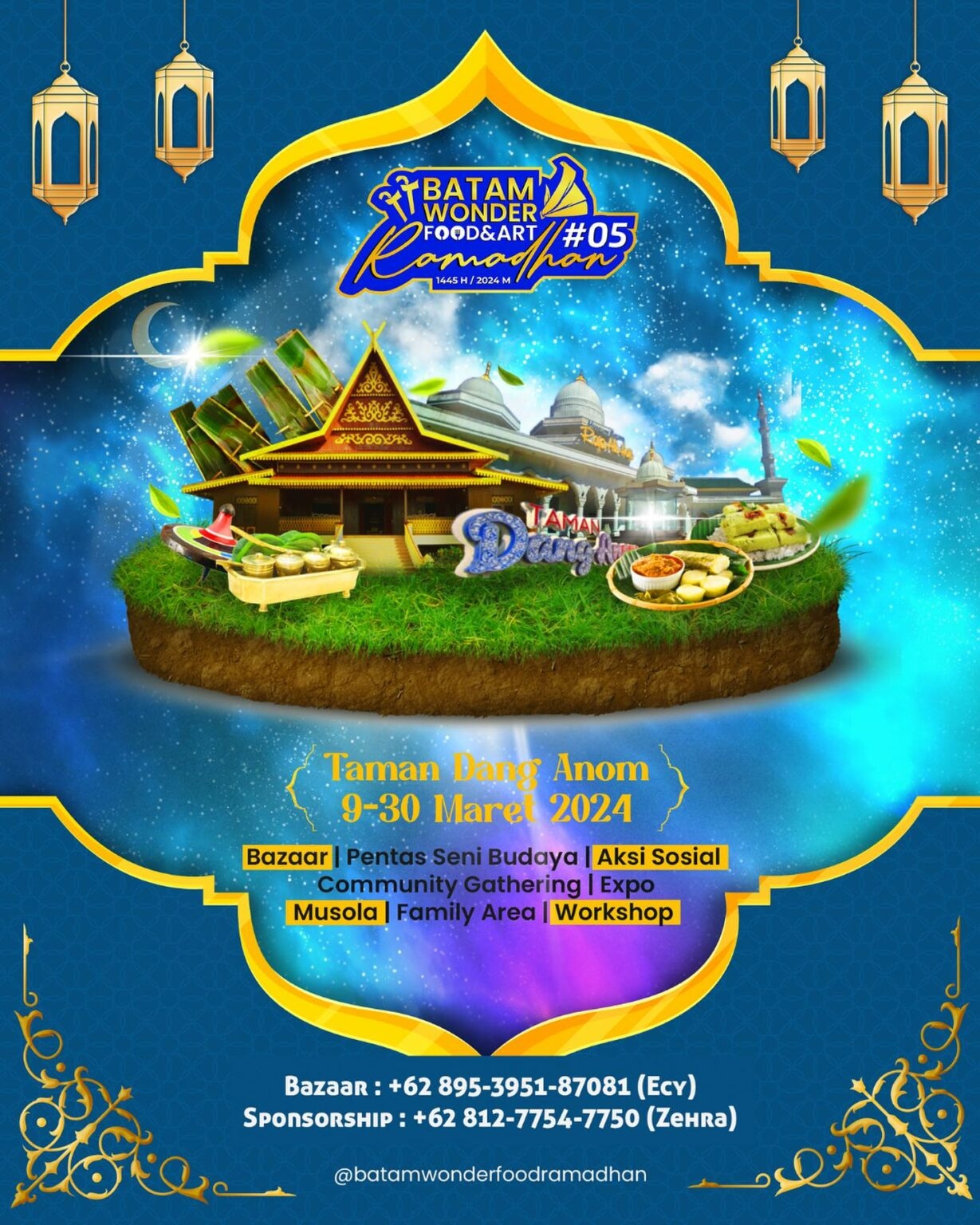 Semarak Batam Wonderfood and Art Ramadhan: Digelar di 3 Lokasi, Berlangsung Selama Satu Bulan, Simak Info Selengkapnya di Sini