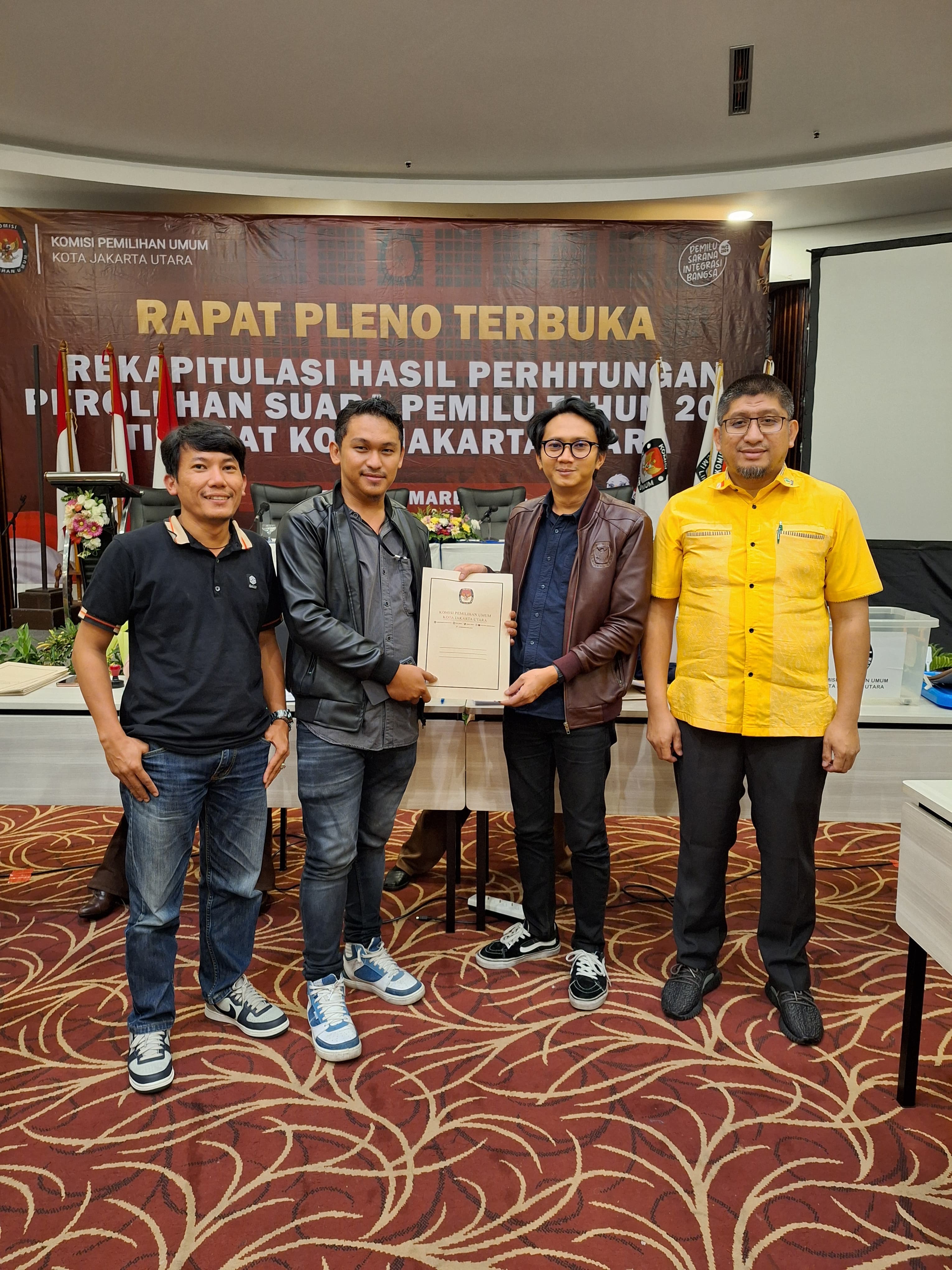 Golkar Jakarta Utara Raih Hattrick Kemenangan di Pemilu 2024, Olsu Babay Panen Ucapan Selamat