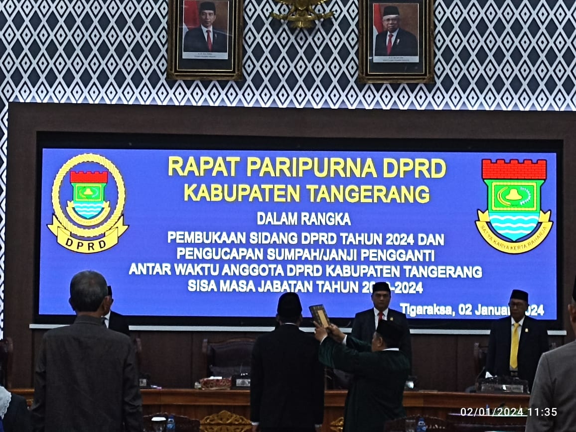 Daftar 55 Nama Caleg Terpilih untuk DPRD Kabupaten Tangerang Periode 2024-2029, Lengkap dengan Asal Partai, Simak Selengkapnya di Sini