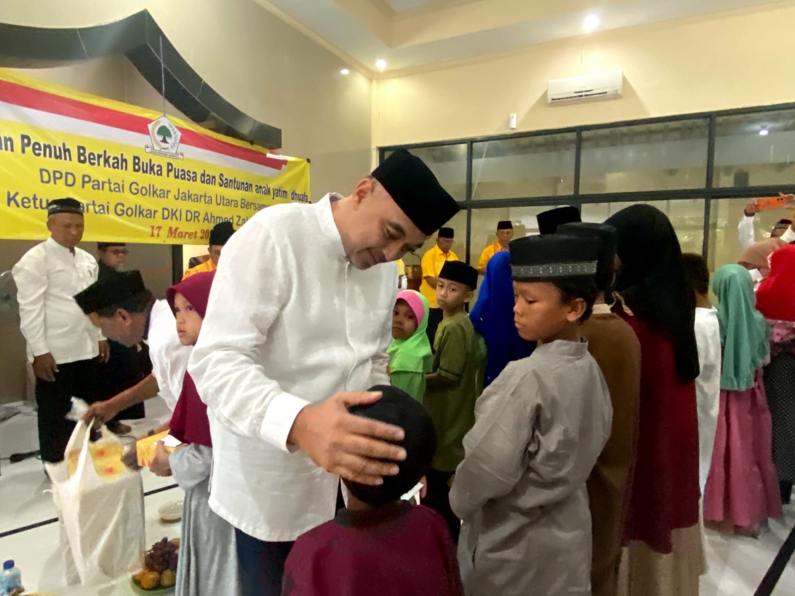 Golkar DKI Gelar Bukber dan Santunan Yatim, Bang Zaki Ingatkan Kader Tebar Manfaat